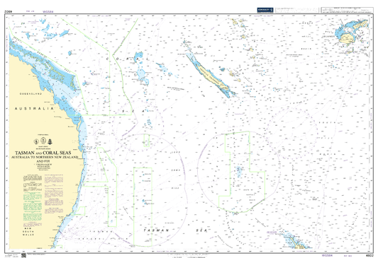 BA4602 - Tasman and Coral Seas  Australia to Northern New Zealan