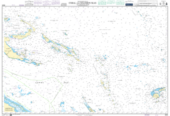 compare product BA4604 - Coral and Solomon Seas and Adjacent Seas