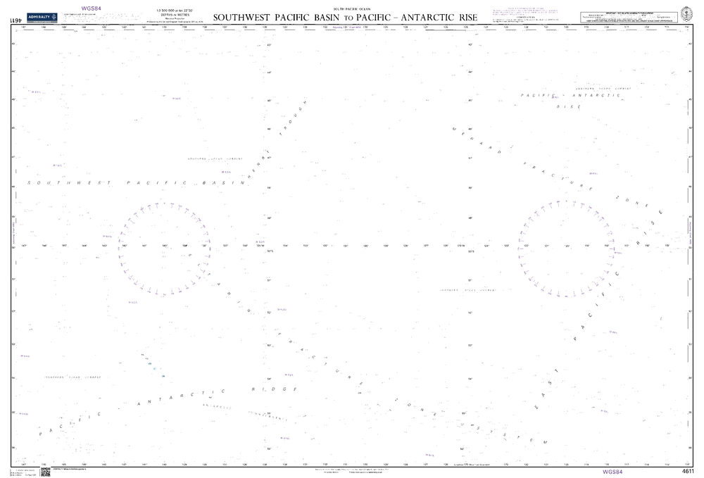 BA4611 - Southwest Pacific Basin to Pacific-Antarctic Rise