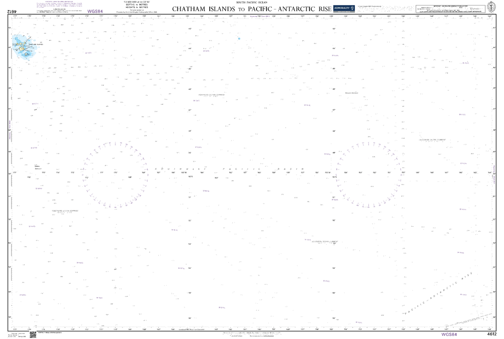 BA4612 - Chatham Islands to Pacific-Antarctic Rise