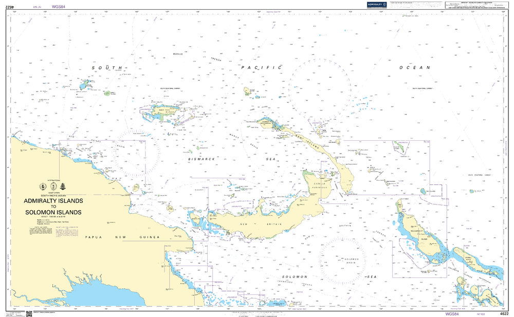 BA4622 - Admiralty Islands to Solomon Islands