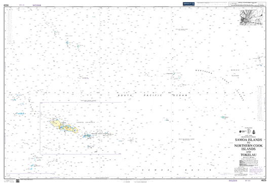 BA4629 - Samoa Islands to Northern Cook Islands and Tokelau