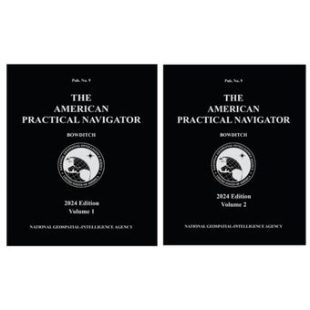 compare product The American Practical Navigator - Bowditch -  2024 Edition - Volume 1 & 2