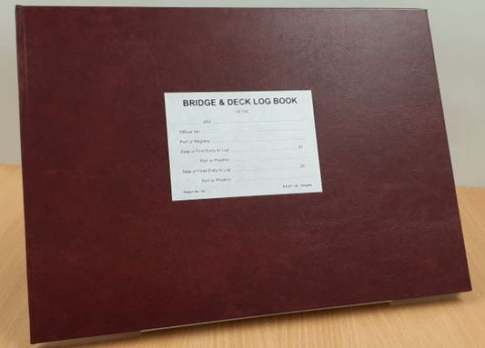 ridge and Deck Logbook