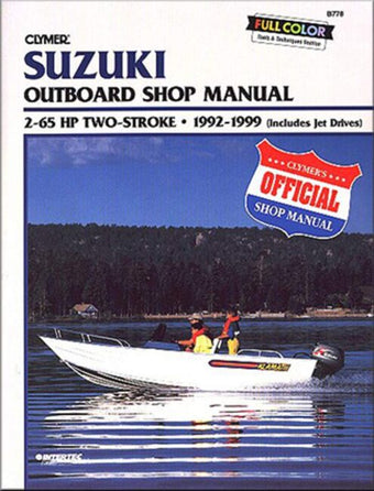compare product Clymer Suzuki 2-65 Hp 2 Stroke 92-99