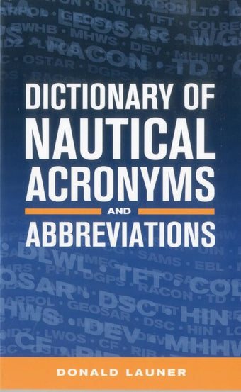 compare product Dictionary of Nautical Acronyms & Abbreviations