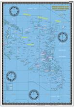 Queensland Marine Safety Chart- Swain Reefs East