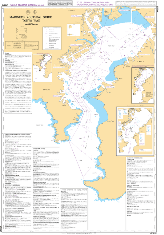 JP5510 - Mariners' Routeing Guide - Tokyo Wan