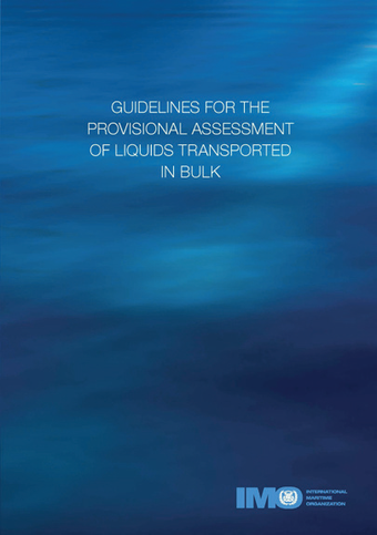 compare product IMO653E- The Guidelines for Liquids Transported in Bulk