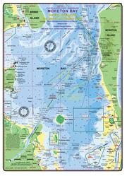 Queensland Marine Safety Chart- Moreton Bay