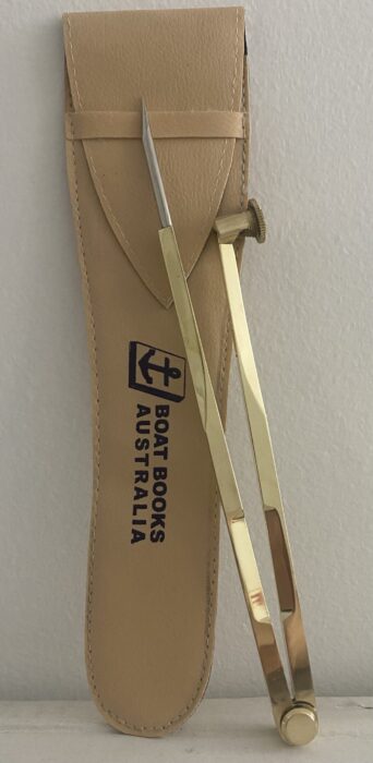 N558 brass compass 8in