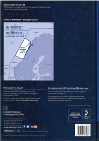 NP58a - Norway Pilot Vol 3a.  10th ed.  2022