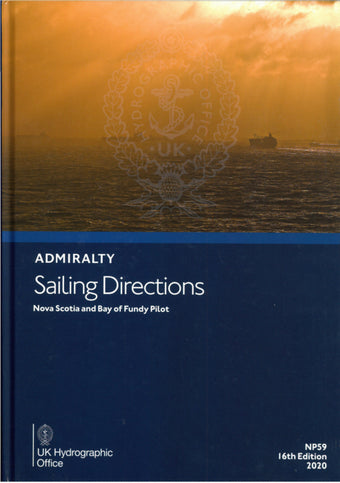 compare product NP59 - Nova Scotia & Bay of Fundy Pilot.  16th ed.  2020