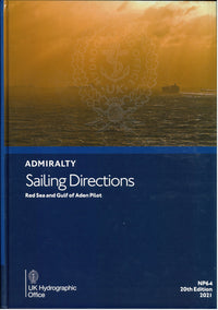 NP64 - Red Sea & Gulf of Aden Pilot.  20th ed.  2021