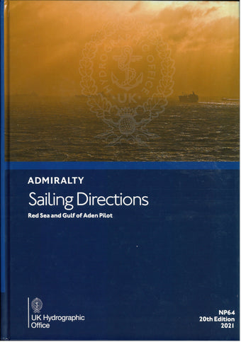 compare product NP64 - Red Sea & Gulf of Aden Pilot.  20th ed.  2021