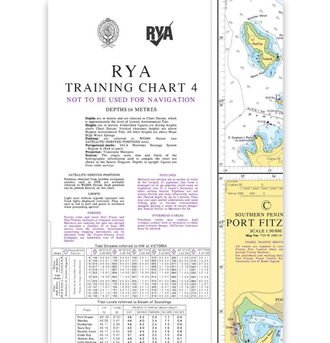 RYA - PRACTICE CHART # 3 & 4 Combined