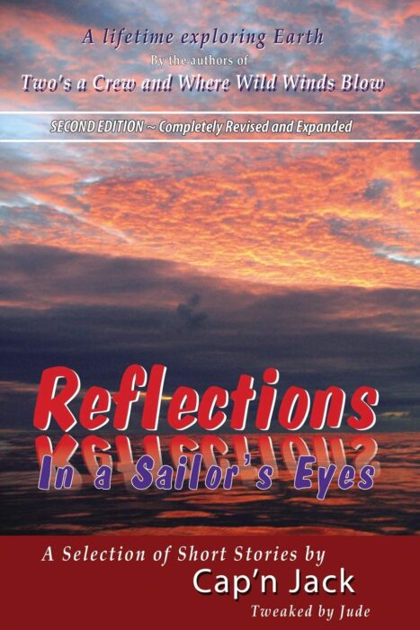 Reflections in a sailors eyes