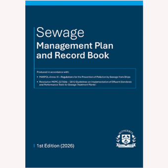 compare product Sewage Management Plan and Record Book - 1st Edition (2026) - SPECIAL ORDER