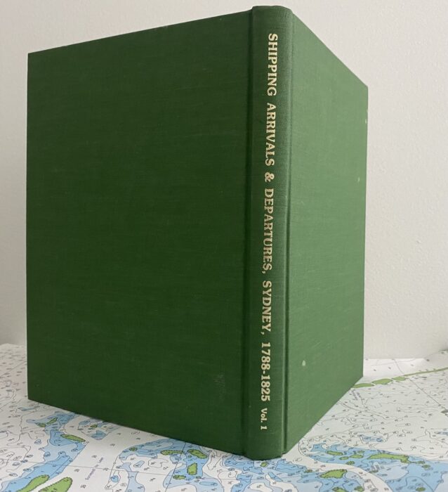 Shipping arrivals and departures SYDNEY 1788-1825