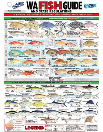 compare product Waterproof Fish Guide West Australian (WA)