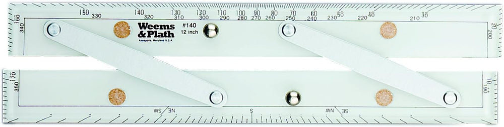 Weems and Plath 12inch parallel rule cpatains field
