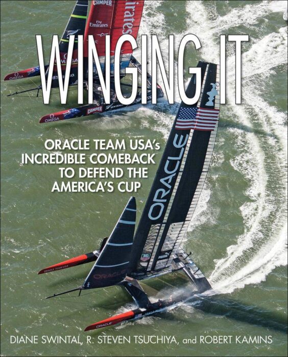 Winging it.