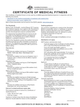 AMSA Certificate of Medical Fitness