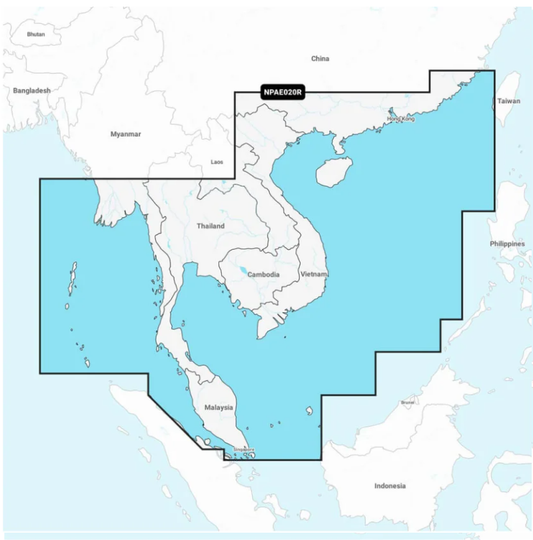 Navionics Platinum+™ South China & Andaman Seas (010-C1298-40)