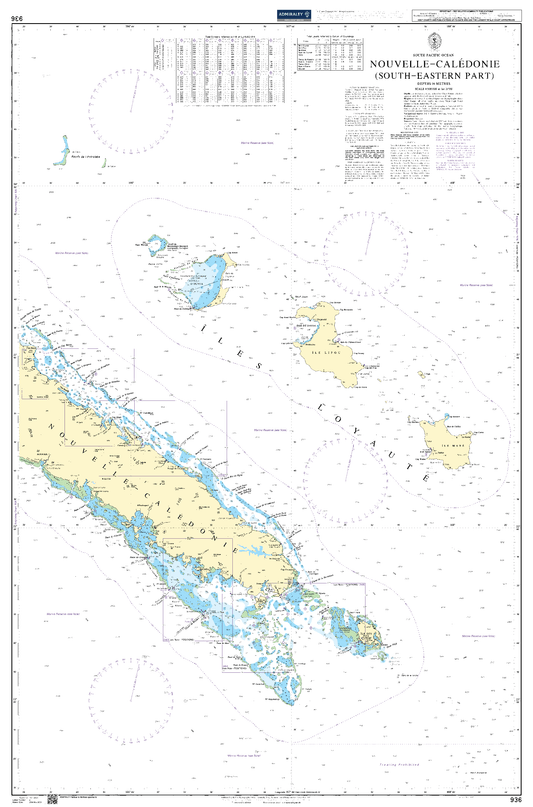BA936 - Nouvelle-Caledonie (South-eastern part)