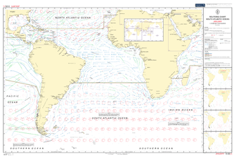 compare product BA5125 09   Routeing Chart: South Atlantic Ocean- September (Feb 2021)