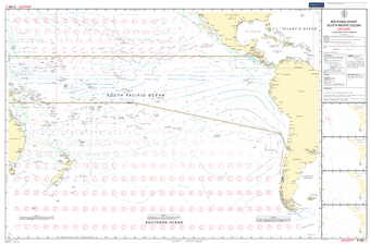 compare product BA5128 02 Routeing Charts: South Pacific Ocean - February  (Nov 2023)