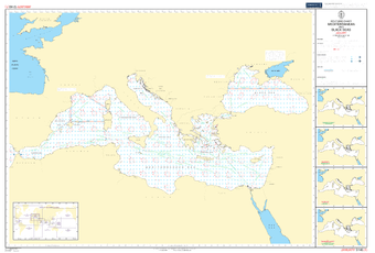 compare product BA5146 07 Routeing Charts: Mediterranean and Black Sea - July  (2015)