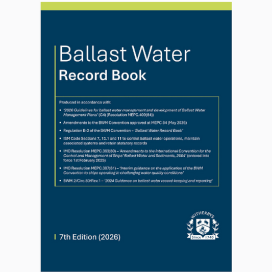 Ballast Water Record Book: 7th Edition