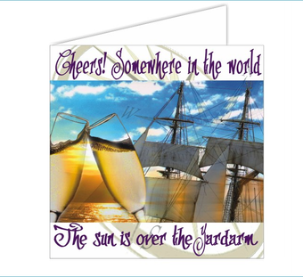 compare product Salty Saying Card - Cheers...