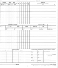 Chief Officers Log (Clutha 6 Months)