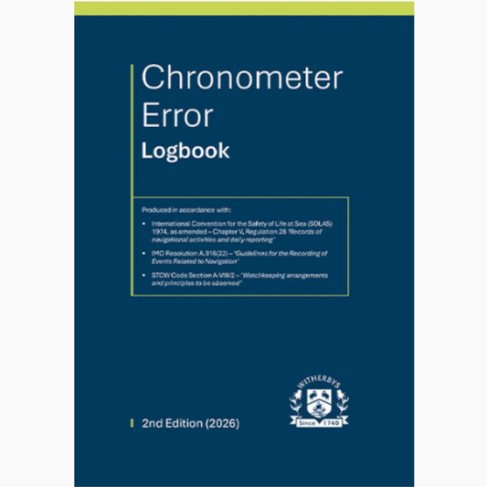 Chronometer Error Logbook (2nd, 2026)
