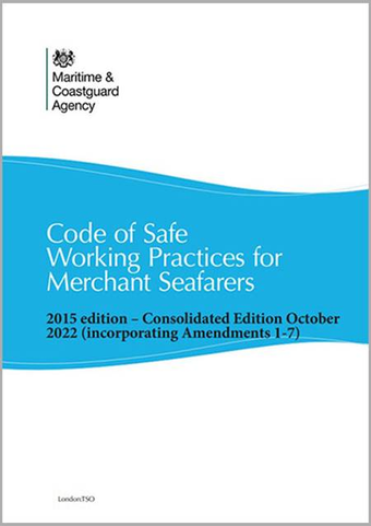 compare product Code of Safe Working Practices for Merchant Seafarers Consolidated 2015 edition, including amendments 1-7 PDF