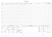 Browns Deck Logbook (3 month)