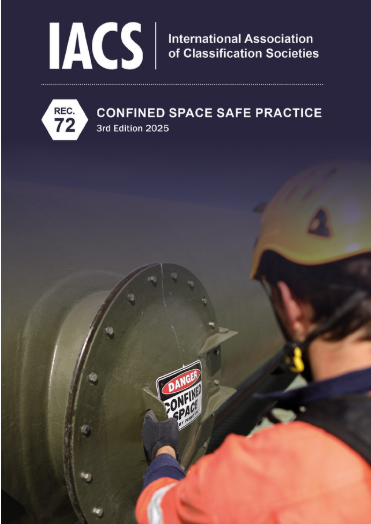 IACS: Confined Space Safe Practice (Rec.72) – 3rd Edition 2025