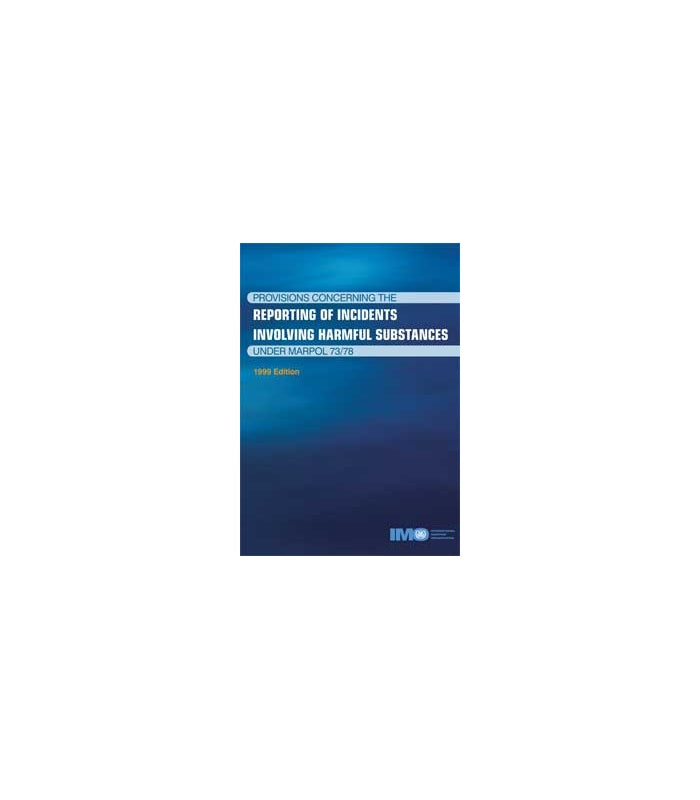 imo-e-reader-ka516e-reporting-incidents-under-marpol-1999-edition