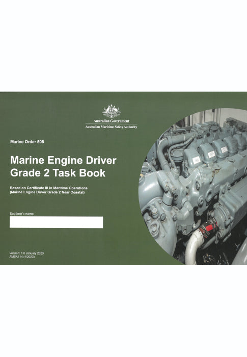 AMSA 714—Marine engine driver grade 2 task book
