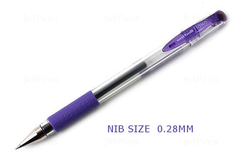 compare product Mitsubishi Uni-ball Signo UM-151 Gel Pen - 0.28 mm (violet)