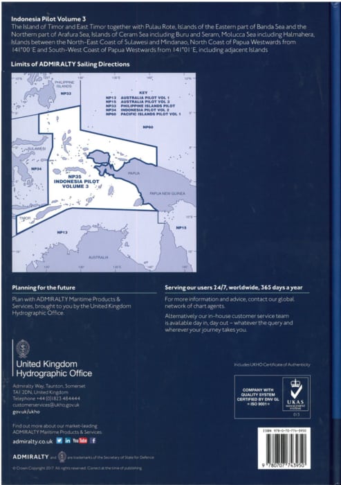 NP35 - Indonesia Pilot Vol 3.  8th ed.  2021