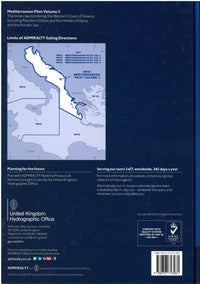 NP47 - Mediterranean Pilot Vol 3.  18th ed.  2024