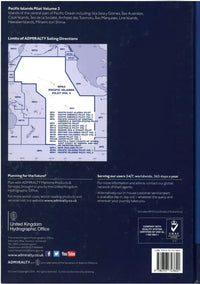 NP62 - Pacific Islands Pilot Vol 3.  15th ed.  2020