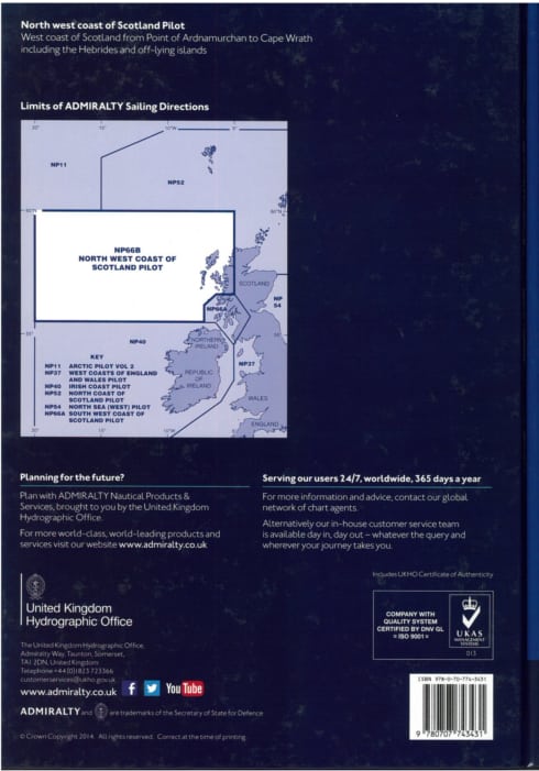 NP66B - North West Coast of Scotland Pilot  3rd, 2023