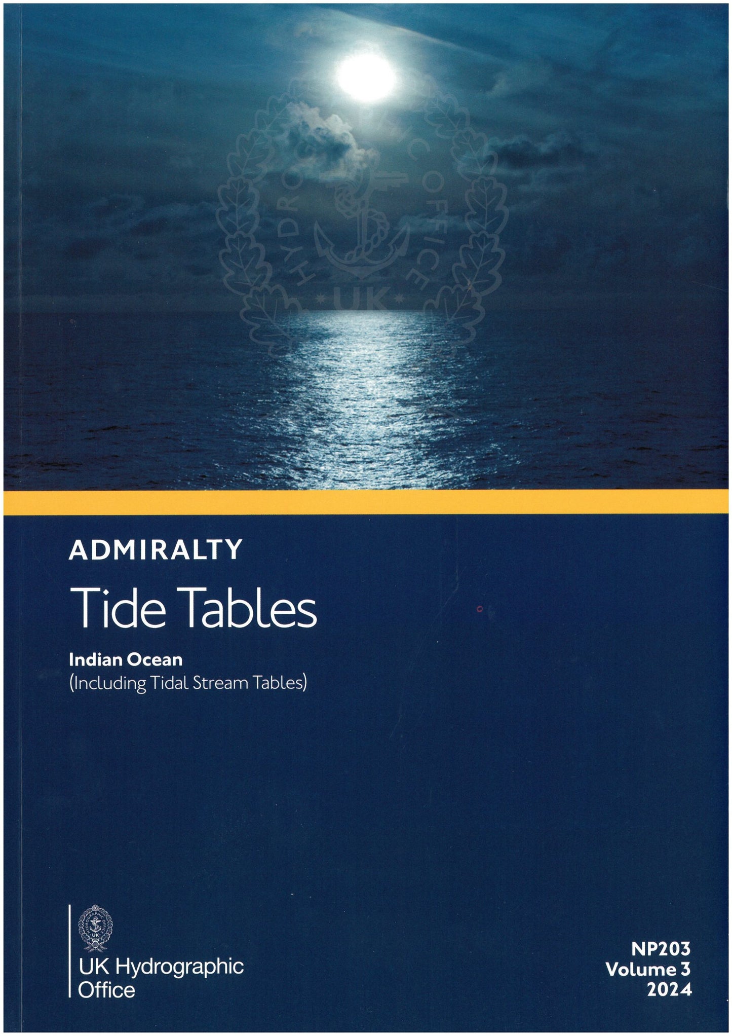NP203 26 Tide Tables Indian Ocean  (Inc. Tidal Streams) 2026