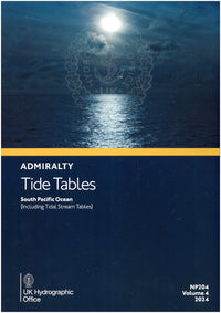 NP204 26 Tide Tables South Pacific Ocean (2026)