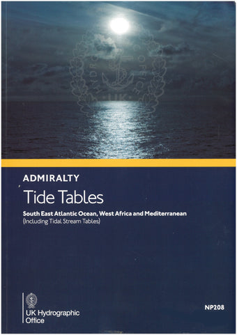 compare product NP208 26 Admiralty Tide Tables: South East Atlantic Ocean