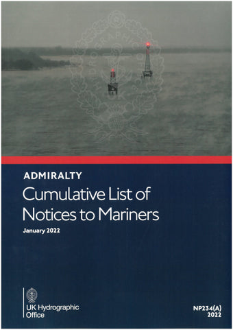 compare product NP234A 26 (2026) - Cumulative List of notices to Mariners